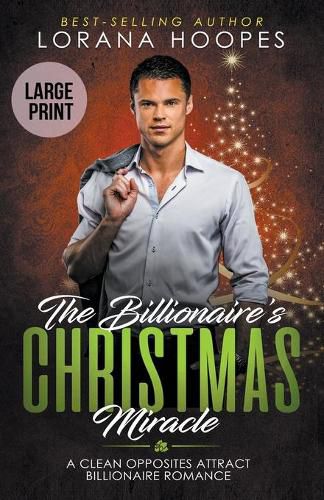 Cover image for The Billionaire's Christmas Miracle (Large Print Edition)