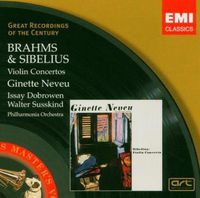Cover image for Brahms Sibelius Violin Concerto