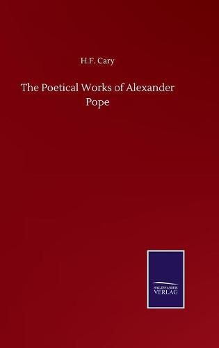 Cover image for The Poetical Works of Alexander Pope