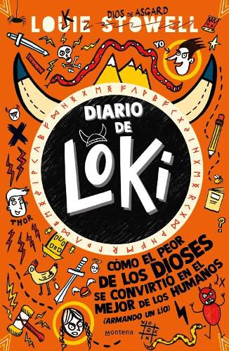 Cover image for Diario de Loki 1: Como el peor de los dioses se convirtio en el mejor de los humanos / Loki: A Bad God's Guide to Being Good