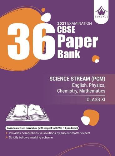 Cover image for 36 Paper Bank (PCM): CBSE Class 11 for 2021 Examination