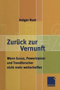 Cover image for Zuruck zur Vernunft