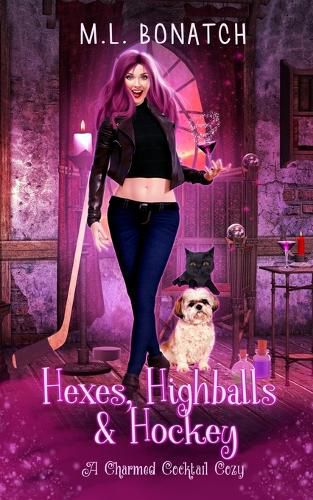 Cover image for Hexes, Highballs & Hockey: A Charmed Cocktail Cozy