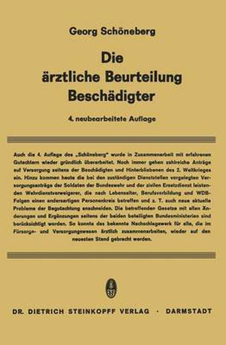 Die Arztliche Beurteilung Beschadigter