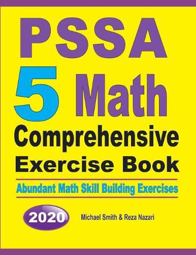 Cover image for PSSA 5 Math Comprehensive Exercise Book: Abundant Math Skill Building Exercises