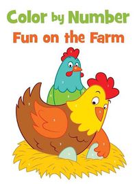 Cover image for Color by Number Fun on the Farm