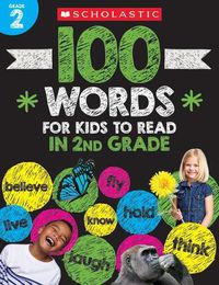 Cover image for 100 Words for Kids to Read in Second Grade Workbook