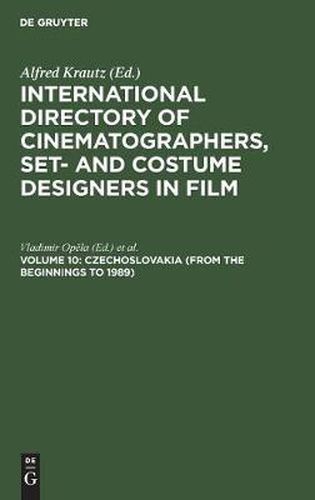 Cover image for International Directory of Cinematographers, Set and Costume Designers in Film: Cuba