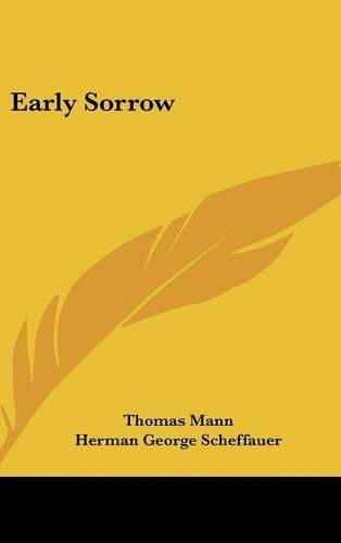 Cover image for Early Sorrow