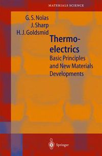 Cover image for Thermoelectrics: Basic Principles and New Materials Developments