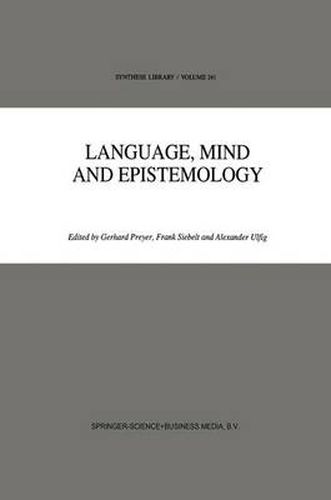 Language, Mind and Epistemology: On Donald Davidson's Philosophy