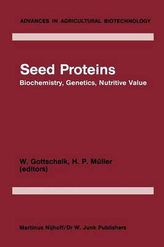 Cover image for Seed Proteins: Biochemistry, Genetics, Nutritive Value