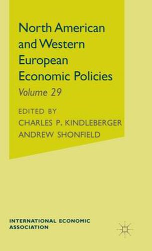 Cover image for North American and Western European Economic Policies