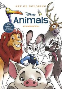 Cover image for Art of Coloring: Disney Animals