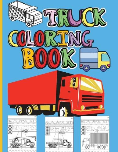 Cover image for Truck Coloring Book