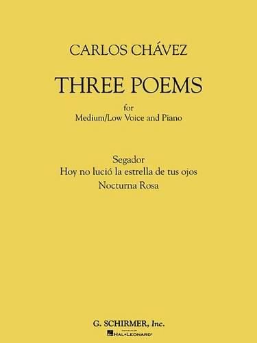 Cover image for Three Poems