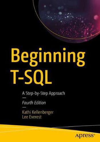 Cover image for Beginning T-SQL: A Step-by-Step Approach