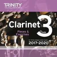 Cover image for Trinity College London: Clarinet Exam Pieces Grade 3 2017 - 2020 CD