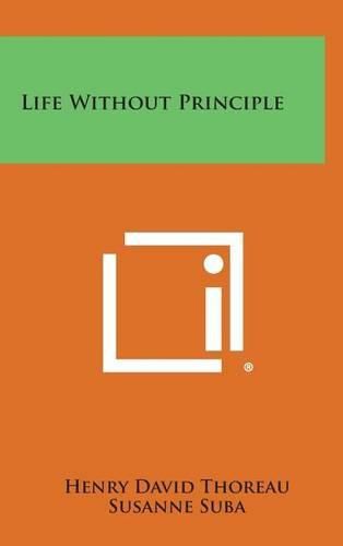 Cover image for Life Without Principle