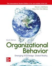 Cover image for ISE Organizational Behavior