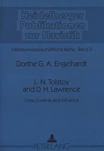 Cover image for L.N.Tolstoy and D.H.Lawrence: Cross-Currents and Influence