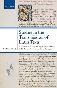 Cover image for Studies in the Transmission of Latin Texts