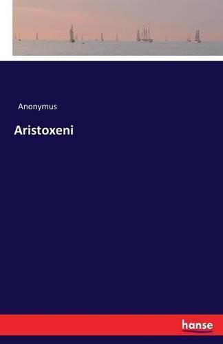Cover image for Aristoxeni