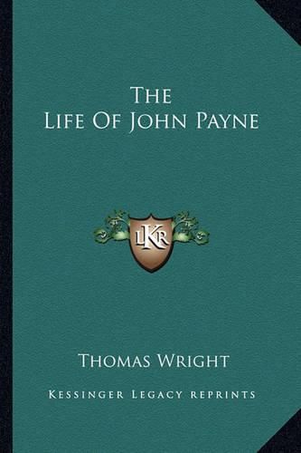 Cover image for The Life of John Payne