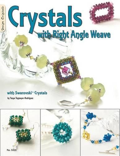 Cover image for Crystals with Right Angle Weave with Swarovski Crystals