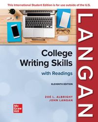 Cover image for ISE College Writing Skills with Readings