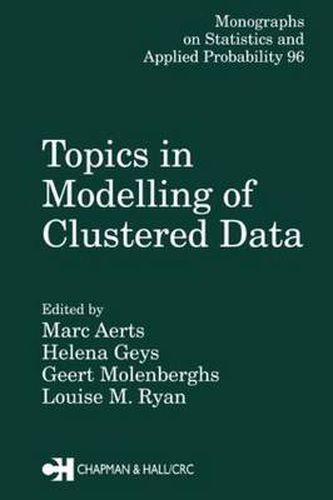 Cover image for Topics in Modelling of Clustered Data