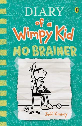 Cover image for No Brainer: Diary of a Wimpy Kid (18)