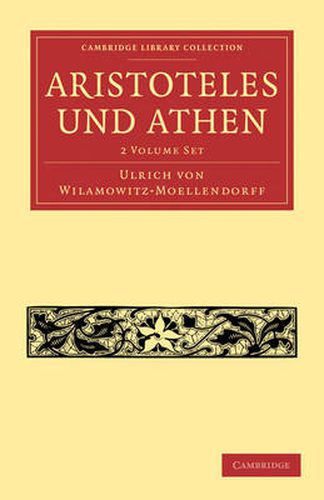 Cover image for Aristoteles und Athen 2 Volume Paperback Set