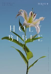 Cover image for NRSV Catholic Edition Bible, Easter Lily Paperback (Global Cover Series)