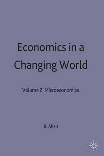 Cover image for Economics in a Changing World: Volume 2: Microeconomics