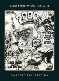 Cover image for Judge Dredd by Brian Bolland: Masterpiece Edition