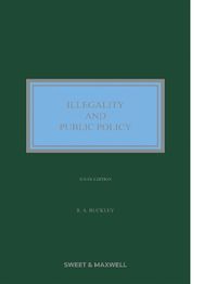 Cover image for Illegality and Public Policy