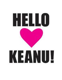 Cover image for Hello Keanu! - A Poetry Anthology