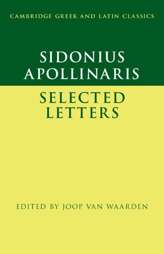 Cover image for Sidonius Apollinaris: Selected Letters
