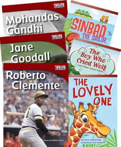 Motivational People and Characters 6-Book Set (Themed Fiction and Nonfiction)
