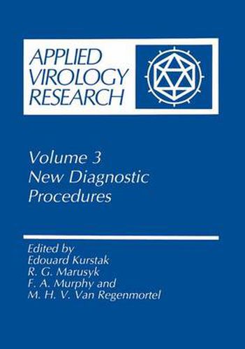 Cover image for Applied Virology Research: New Diagnostic Procedures