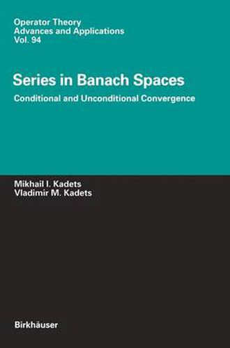 Cover image for Series in Banach Spaces: Conditional and Unconditional Convergence