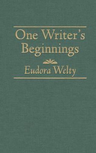 Cover image for One Writers Beginnings