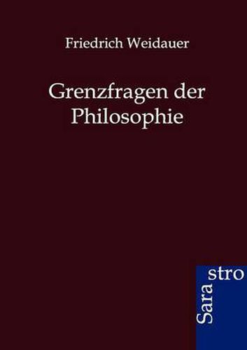 Cover image for Grenzfragen der Philosophie