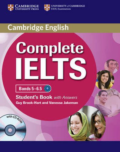 Cover image for Complete IELTS Bands 5-6.5 Student's Book with Answers with CD-ROM