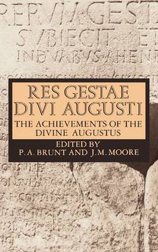 Res Gestae Divi Augusti: The Achievements of the Divine Augustus