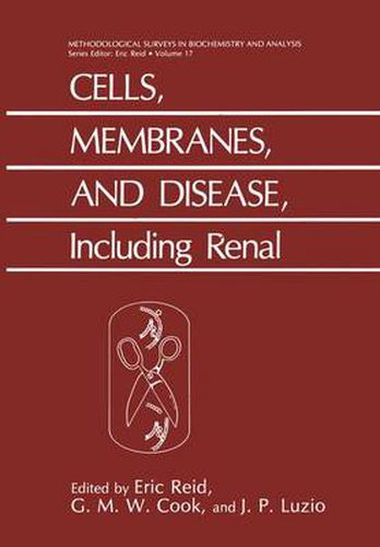 Cover image for Cells, Membranes, and Disease, Including Renal: Including Renal