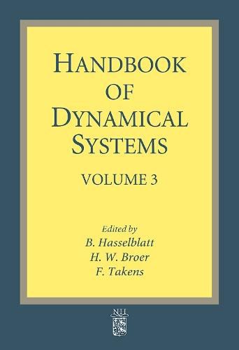 Cover image for Handbook of Dynamical Systems