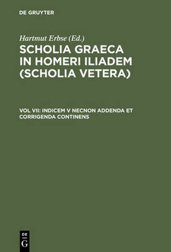 Indicem V Necnon Addenda Et Corrigenda Continens