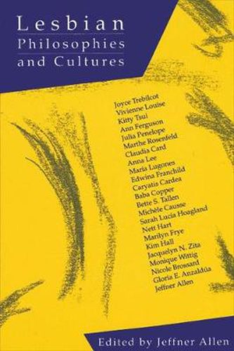 Cover image for Lesbian Philosophies and Cultures